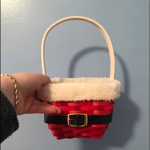 Christmas basket. Santa style!